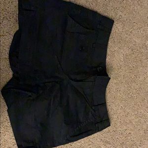 Women’s black shorts